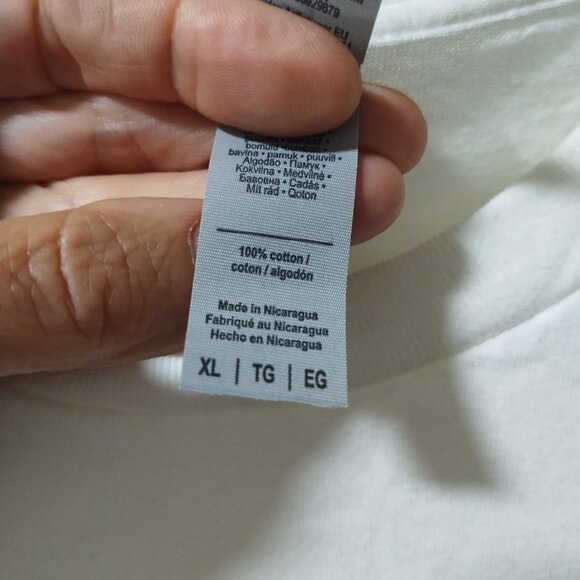 Big Foot short-sleeve white t-shirt - Picture 5 of 6